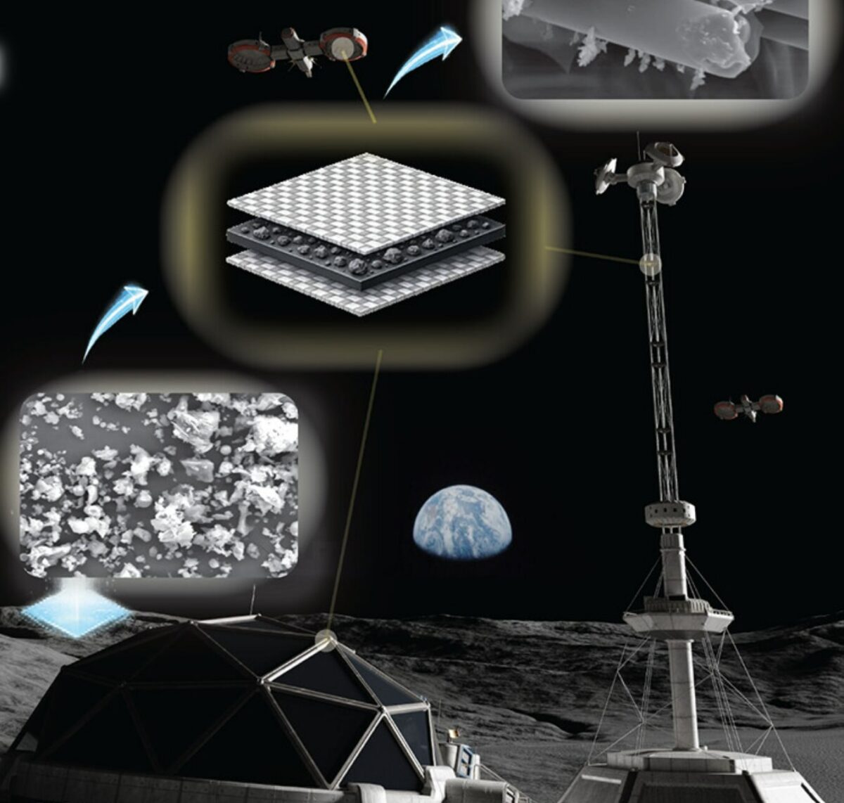 11297 Rice Universiteto Mokslininkai Mėnulio Regolitą Galima Naud