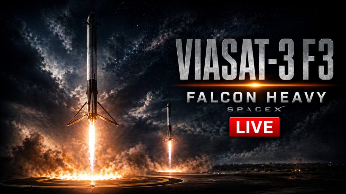 11309 Viasat Paleidimas Su Falcon Heavy Planuojamas Tiesioginis S