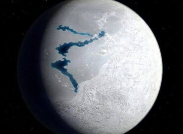 16361 Žemės Vaizdas Ledo Amžiuje Prieš 24 Mlrd Metų