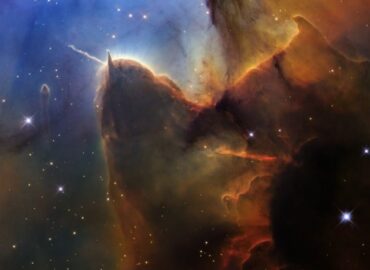 16393 Hablo Teleskopas Užfiksavo įspūdingą Trivietės ūko Vaizdą