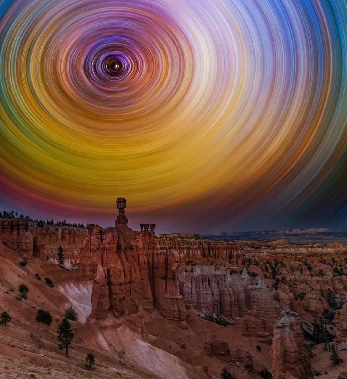 16412 Žvaigždžių Takai Virš Toro Kūjo Bryce Kanjone Juta