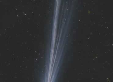 16415 Kometa C2025 R3 Panstarrs Užfiksuota Teleskopu