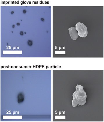 Mikroplastiko tyrimus trikdo laboratorinės pirštinės