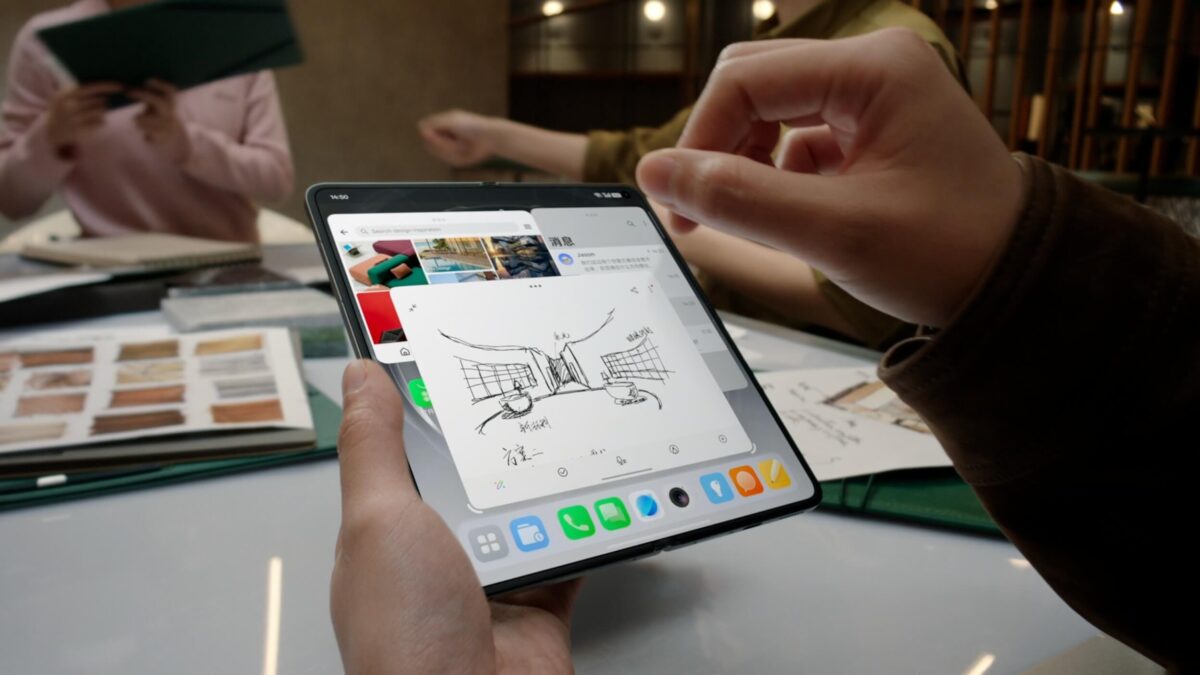 Visionox pristatė naują besiūlį lankstomą ekraną su patobulintomis savybėmis