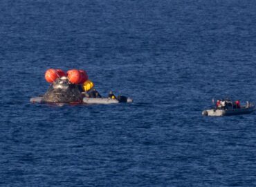 2430 Oriono Kapsulės Sugrįžimas Astronautų Saugus Nusileidimas I