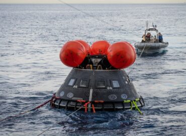 2434 Oriono Kapsulės Sugrįžimas Astronautų Saugus Nusileidimas I