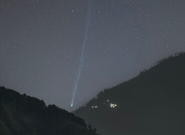 2488 Kometa R3 Panstarrs įspūdingas Vaizdas Iš Himalajų