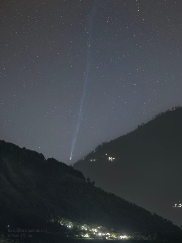 2488 Kometa R3 Panstarrs įspūdingas Vaizdas Iš Himalajų