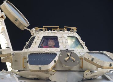 2503 Tarptautinės Kosminės Stoties Modulis Kupolas Žemės Ir Ko