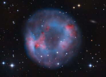 3356 Abell 7 Senovinė Ir Tamsi Planetinė Ūkas Zodiako Žvaigždyne