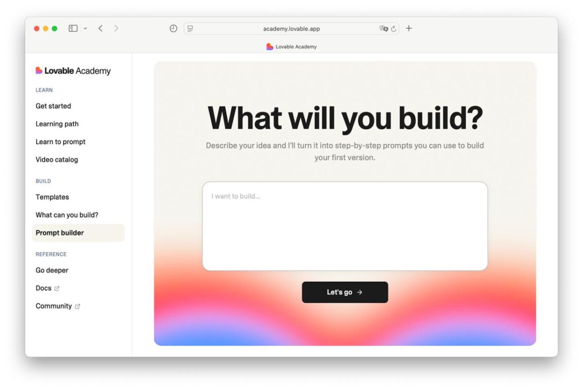 Lovable pristatė naują svetainę su AI pagrįstais web programų kūrimo įrankiais 7031 Lovable Pristatė Naują Svetainę Su Ai Pagrįstais Web Program