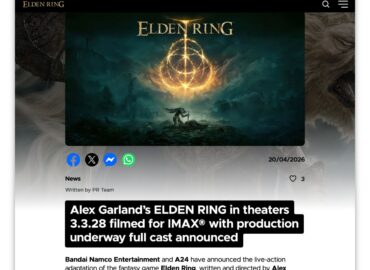 7086 Filmas Pagal Elden Ring Pasirodys 2028 Metais