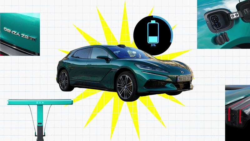 BYD pristatė greičiausiai įkraunamą automobilį pasaulyje - Denza Z9 GT Byd Pristat Greiiausiai Kraunam Automobil Pasaulyje Denza Z9 Gt