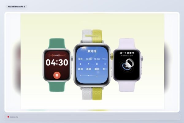Huawei Pristat Watch Fit 5 Pro Su Ekg Funkcija Ir Titano Korpusu