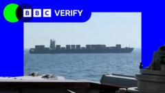 JAV sulaikė Irano laivą Persijos įlankoje kaip dalį jūrų blokados