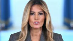 Melania Trump paneigia ryšius su Jeffrey Epstein ir ragina išklausyti aukas Melania Trump Paneigia Ryius Su Jeffrey Epstein Ir Ragina Iklausyti Aukas