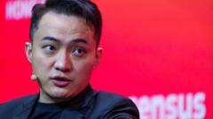 Milijardierius Justin Sun pateikė ieškinį Trump šeimos kripto įmonei dėl tariamo šantažo
