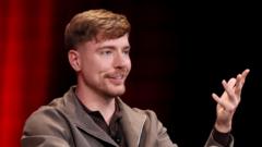 MrBeast įmonė susiduria su buvusio darbuotojo ieškiniu dėl seksualinio priekabiavimo