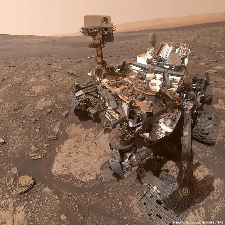 Nasa Curiosity Zondas Aptiko Nauj Organini Mediag Marso Gale Kraterio Regione