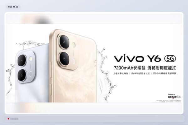 Naujasis Vivo Y6 5g Didel Baterija Ir Itin Atsparus Korpusas