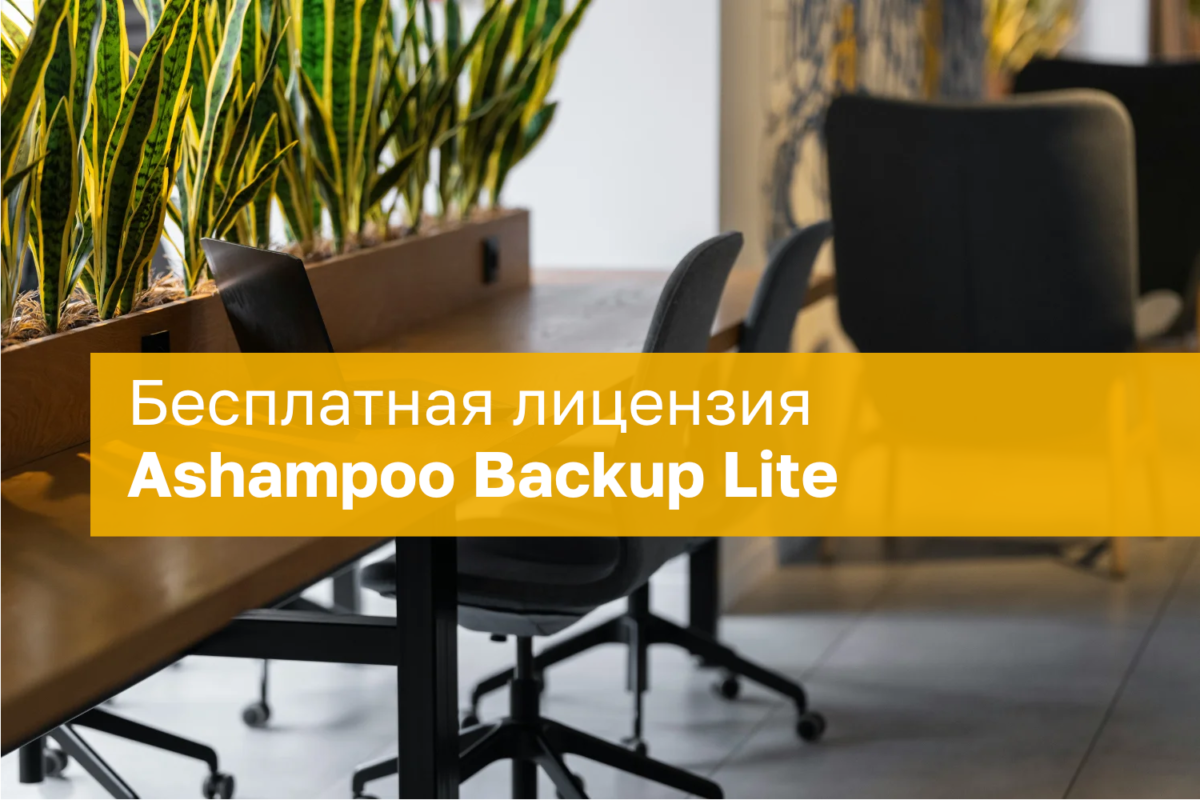 Nemokama Ashampoo Backup Lite licencija visam gyvenimui