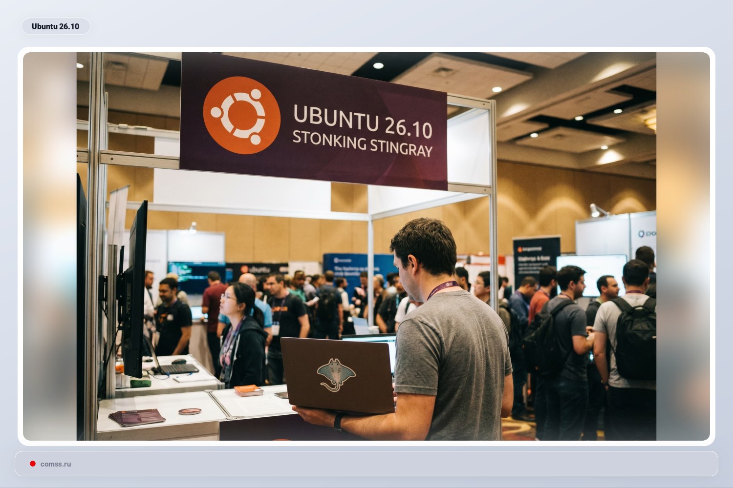 Ubuntu 2610 Stonking Stingray Bus Ileista 2026 M Spalio 15 D