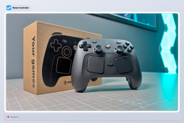 Valve Pristatys Nauj Steam Controller Su Paangiomis Funkcijomis