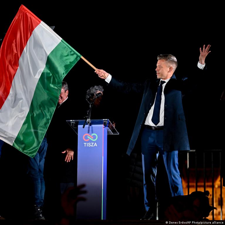 Vengrijos Rinkjai Pasirinko Proeuropietik Kurs Baigiant Orban Valdym