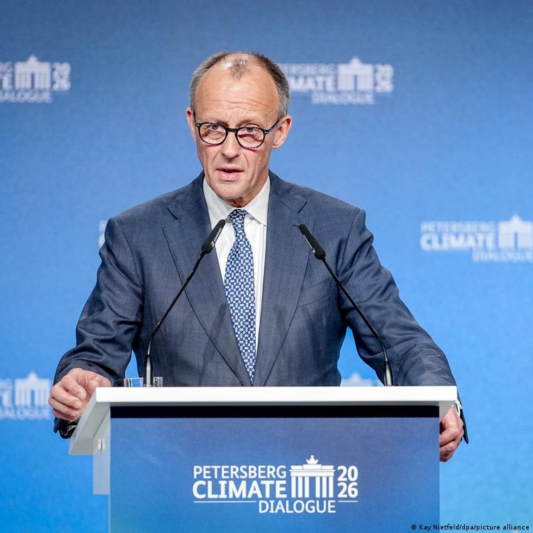 Vokietijos Kancleris Merzas Klimato Apsauga Neturi Stabdyti Ekonomikos