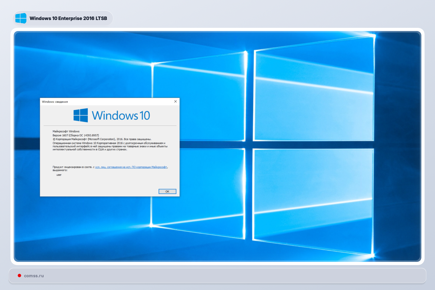 Windows 10 Enterprise 2016 Ltsb Gavo Oficiali Iplstin Saugumo Palaikymo Program