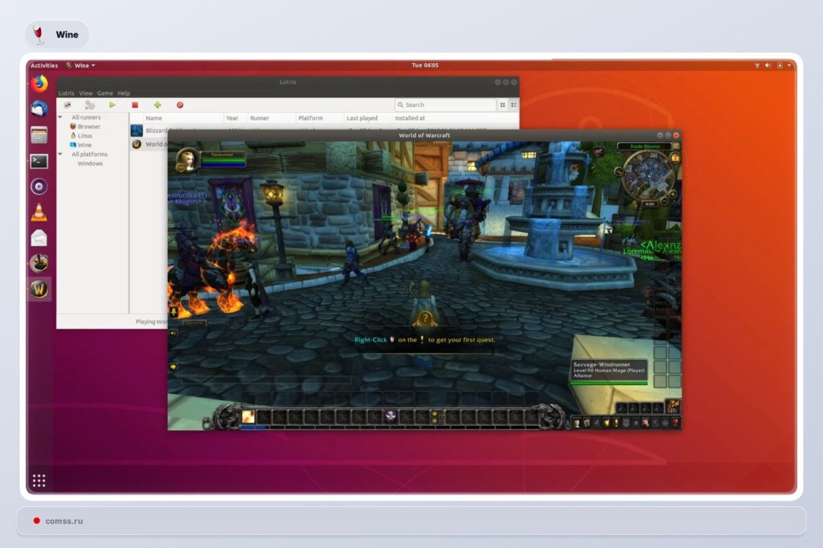 Wine planuoja naudoti Zink OpenGL veikimui per Vulkan