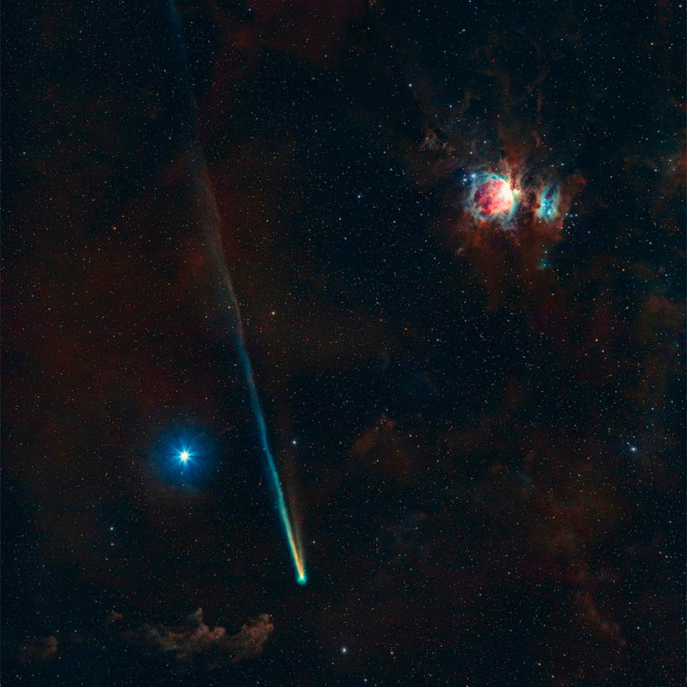 10918 Kometa R3 Panstarrs Ir Jos įspūdingi Uodegos