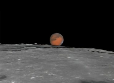 10934 Marsas Už Horizonto Mėnulyje 2022 Metų Vaizdai