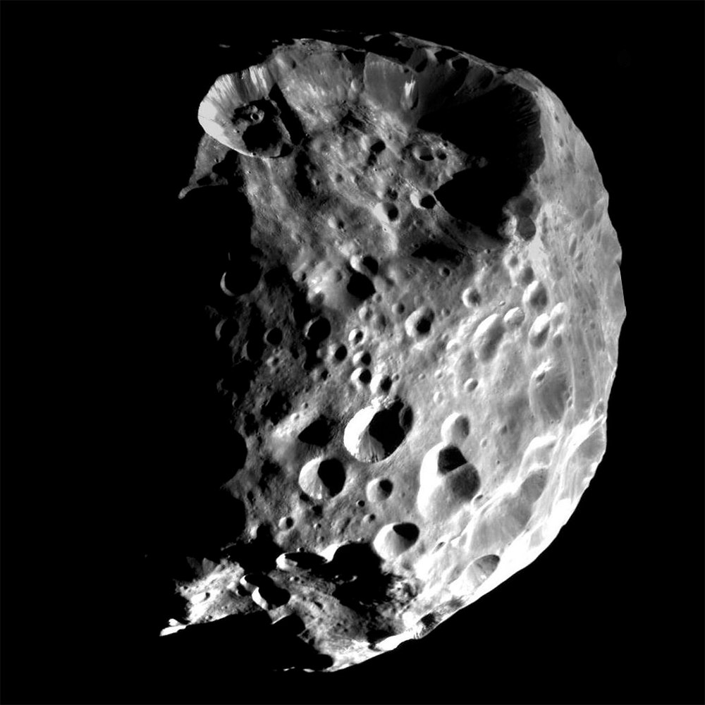 Kosminio aparato „Kassini“ užfiksuotas Saturno palydovas Febė 10938 Kosminio Aparato Kassini Užfiksuotas Saturno Palydovas Feb