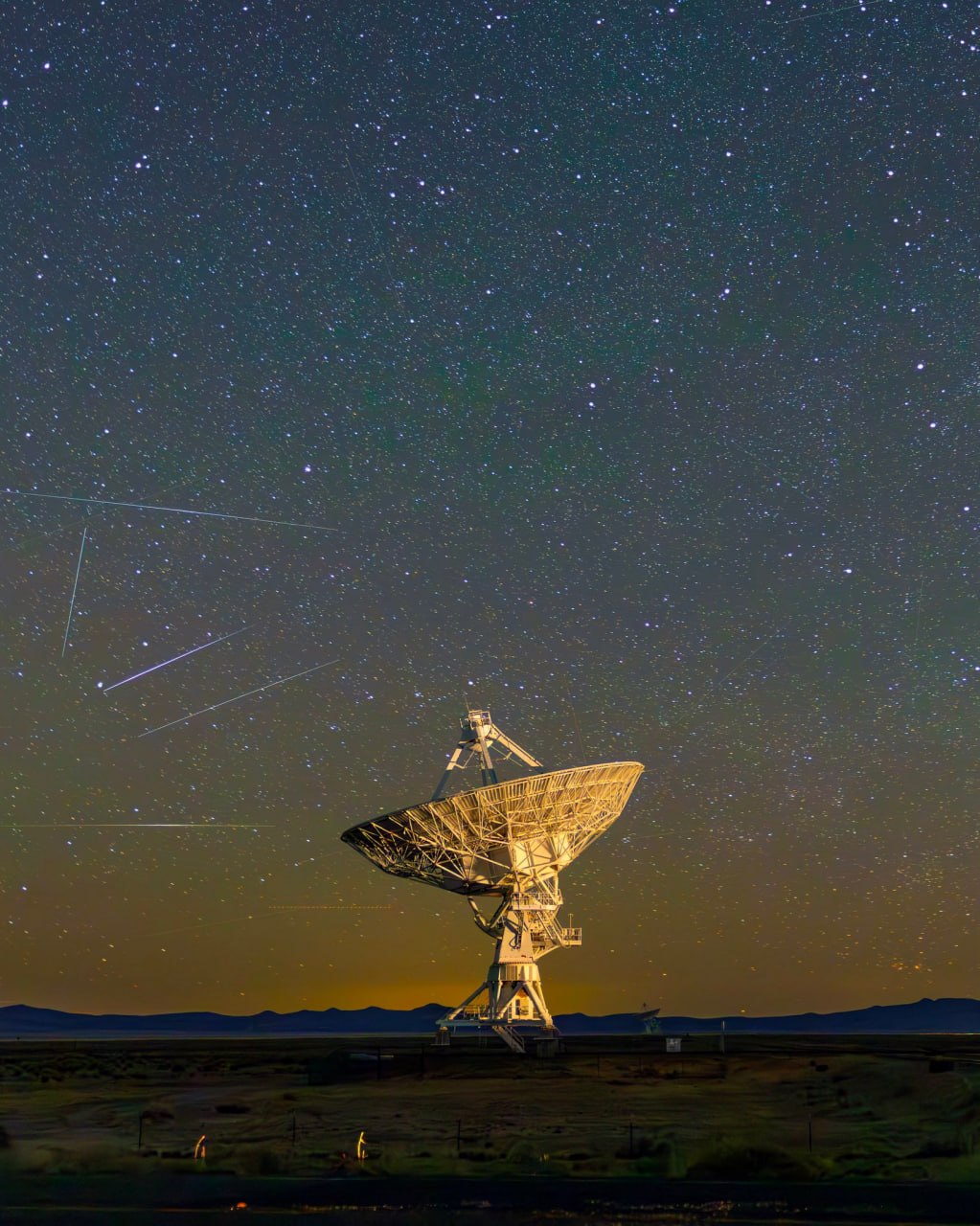 VLA radioteleskopas Naujojoje Meksikoje: didžiausias astronomijos stebuklas