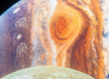 10946 Menininko Vizija Jupiterio Vaizdas Virš Europos
