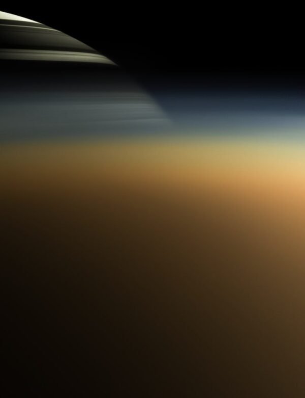10953 Saturnas Pro Titano Rūką Unikalus Cassini Kosminio Aparat