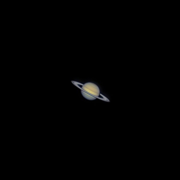 10964 Amatierius Astronomas Užfiksavo įspūdingą Saturno Nuotrauką