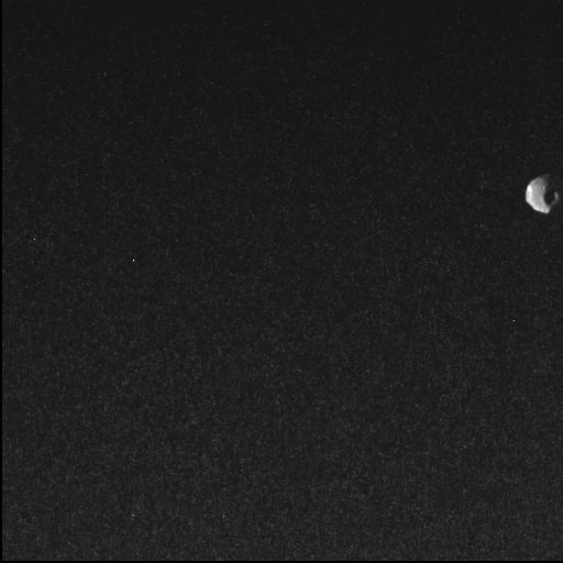 Jupiterio palydovas Fiva nufotografuotas iš artimo atstumo 2538 Jupiterio Palydovas Fiva Nufotografuotas Iš Artimo Atstumo