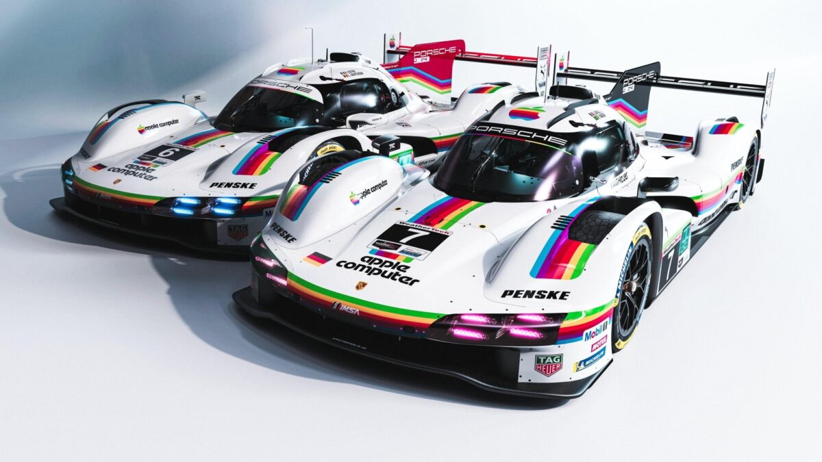 7711 Porsche Pristatė Sportinius Automobilius Apple Spalvomis Dvi