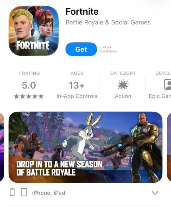 7832 Fortnite Grįžta į App Store Po Ilgos Pertraukos