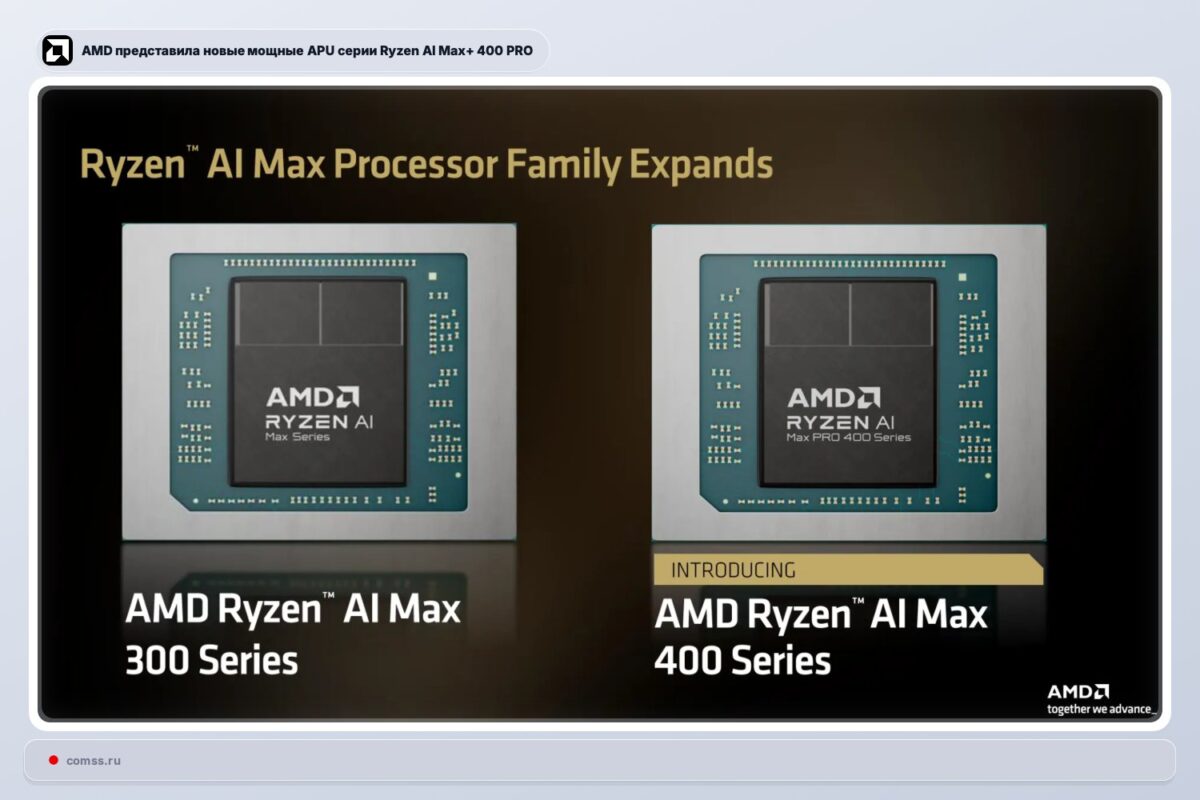 Amd Pristat Naujus Ryzen Ai Max 400 Pro Procesorius Su Zen 5 Architektra