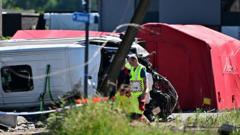 Belgijoje Mokyklinis Mikroautobusas Susidr Su Traukiniu Uvo Keturi Mons