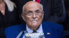 Buvęs Niujorko meras Rudy Giuliani sveiksta po plaučių uždegimo