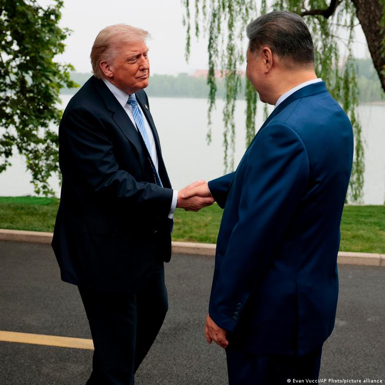 D Trumpas Pabria Stiprius Ryius Su Xi Jinping Po Vizito Pekine