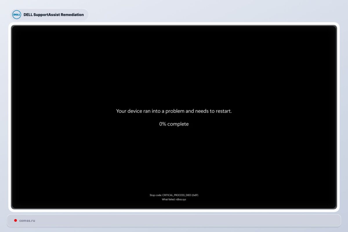 Dell Supportassist Atnaujinimas Sukelia Bsod Problem Windows 10 Ir 11 Kompiuteriuose