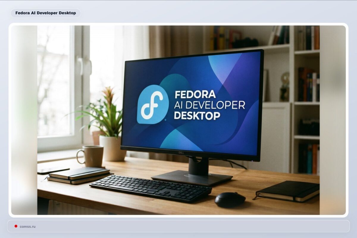 Fedora 45 pristatys naujus AI vaizdus su LTS branduoliu ir Podman Desktop