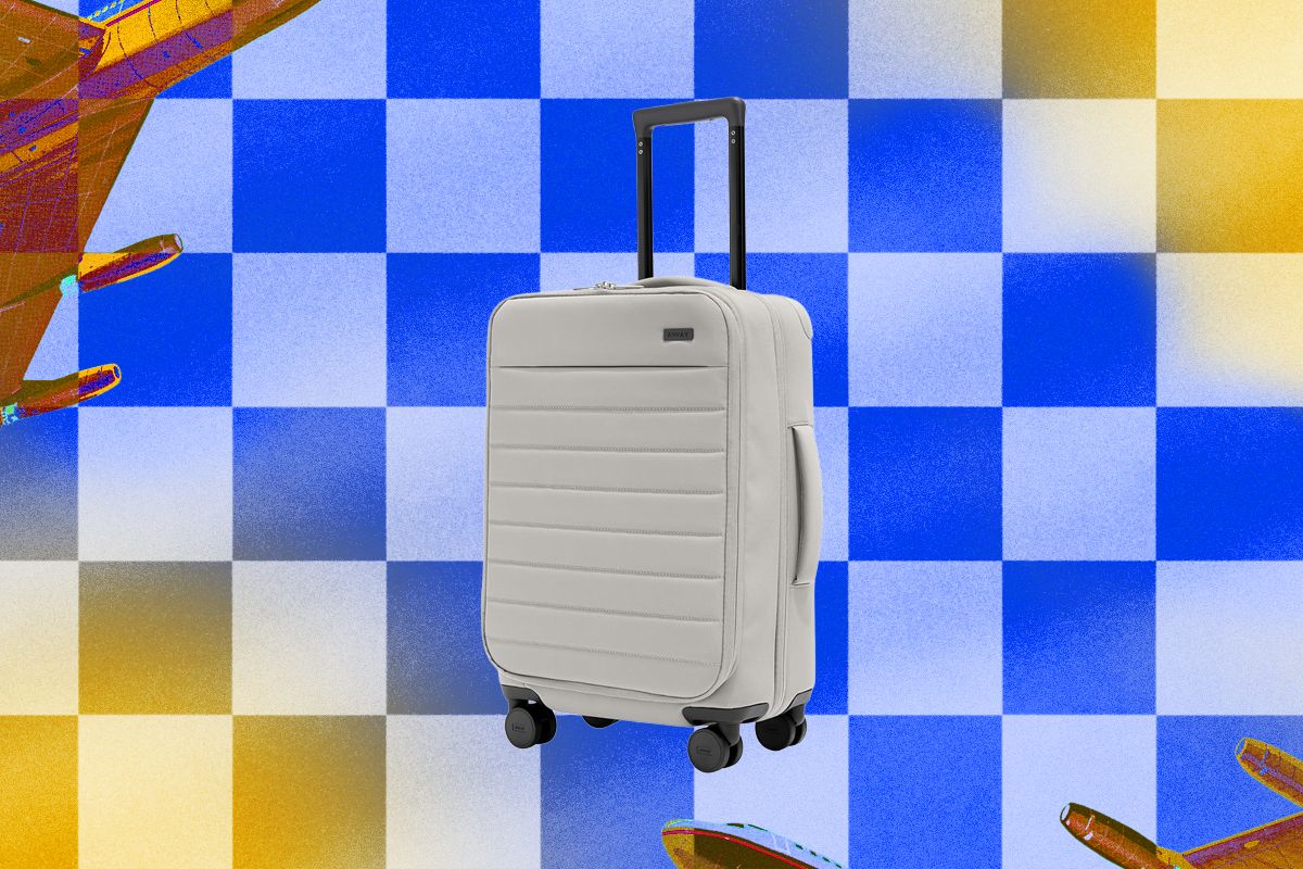 Geriausi rankinio bagažo lagaminai 2026 metais: Away, Rimowa, Tumi