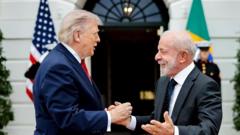 Jav Ir Brazilijos Prezident Privatus Susitikimas Ovaliniame Kabinete