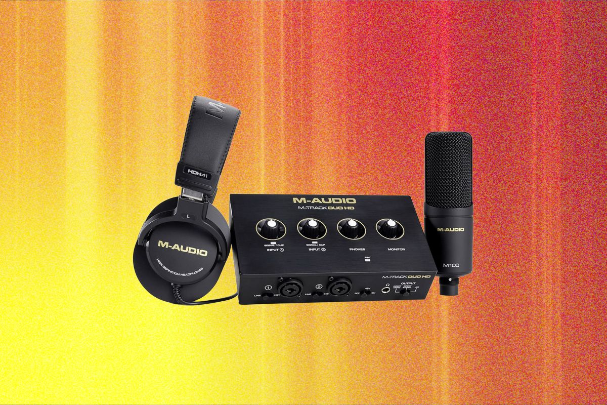 M-Audio M-Track Duo HD Producer Pack: Naujas sprendimas kokybiškam garsui M Audio M Track Duo Hd Producer Pack Naujas Sprendimas Kokybikam Garsui